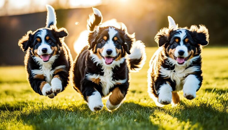 Bernedoodle (Bernese Mountain Dog x Poodle)