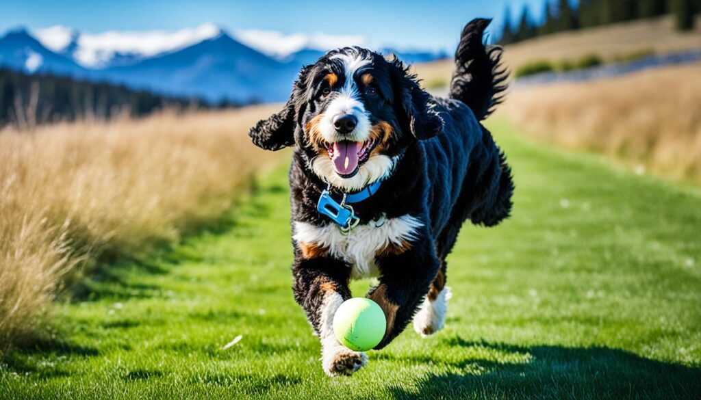 Bernedoodle exercise