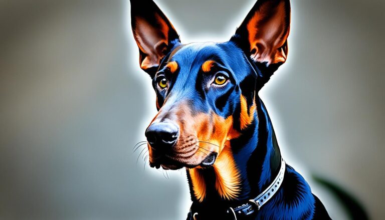 Doberman Pinscher Mix (e.g., Doberman Pinscher x Rottweiler)