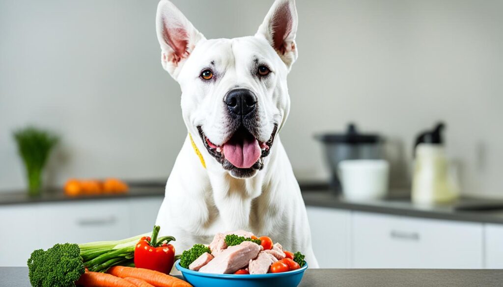 Dogo Argentino diet