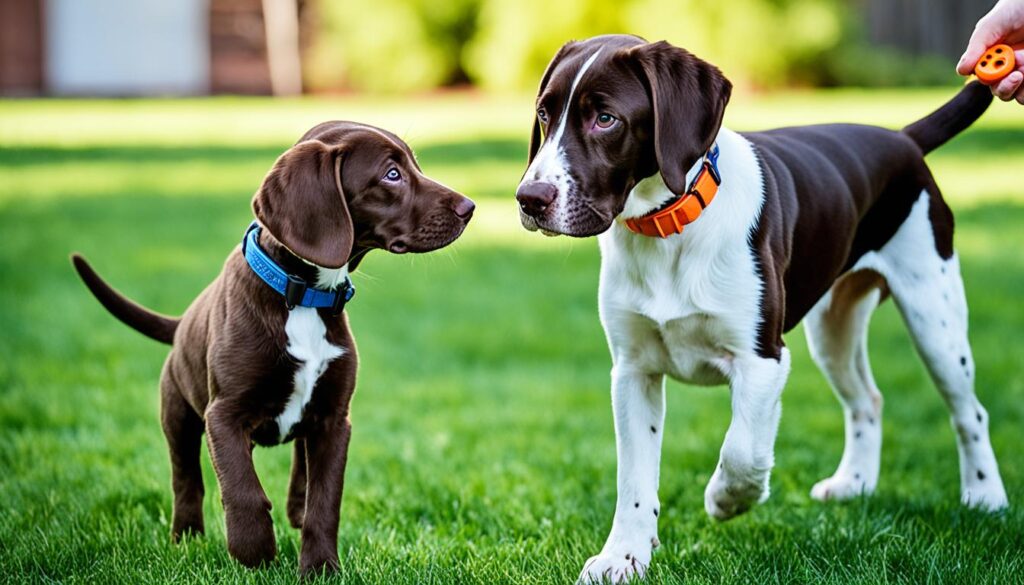 GSP puppy training