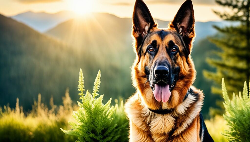 German Shepherd WhatsApp Profile