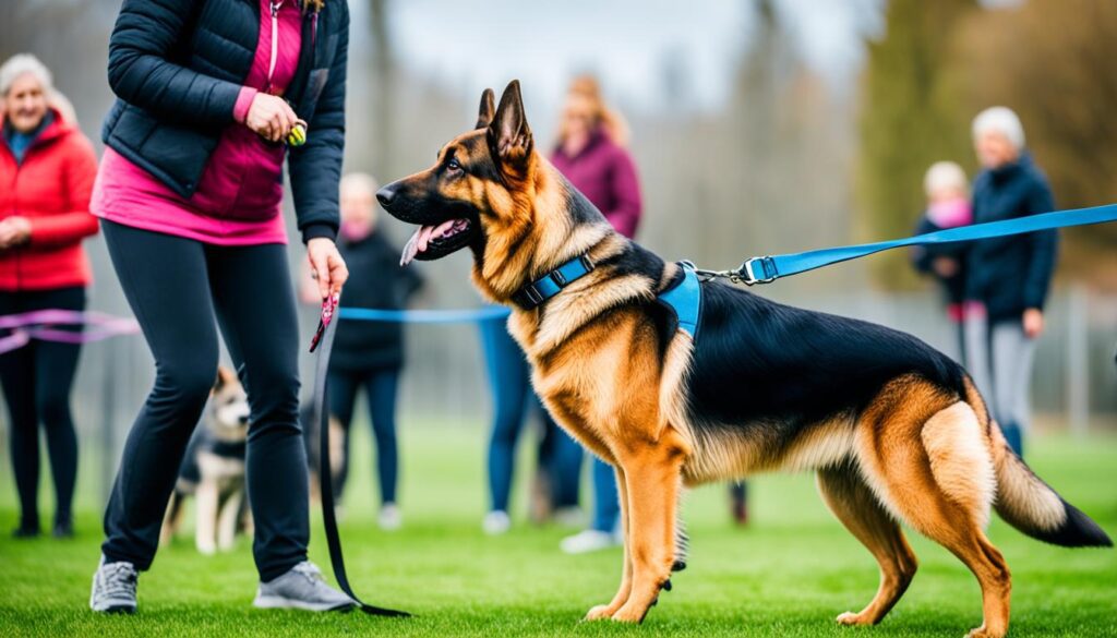 German Shepherd training