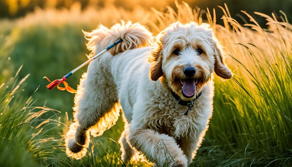 Goldendoodle exercise