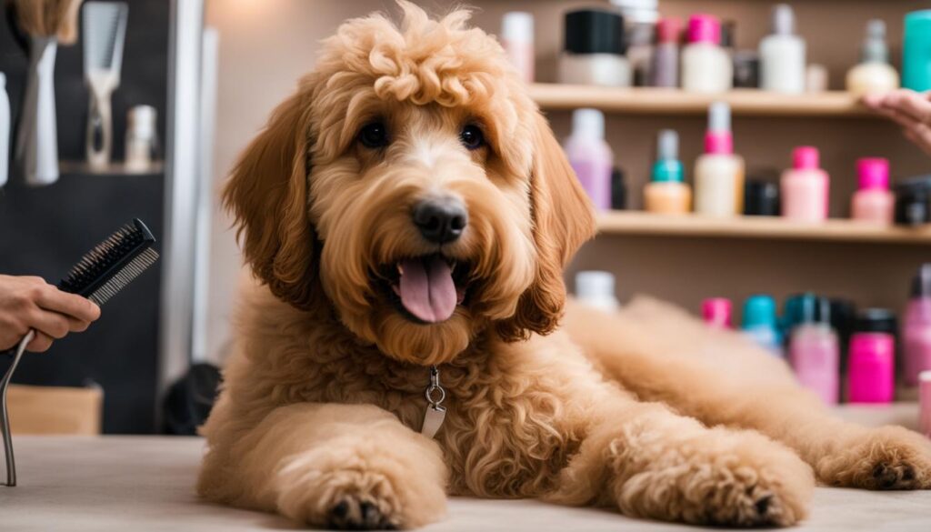 Goldendoodle grooming