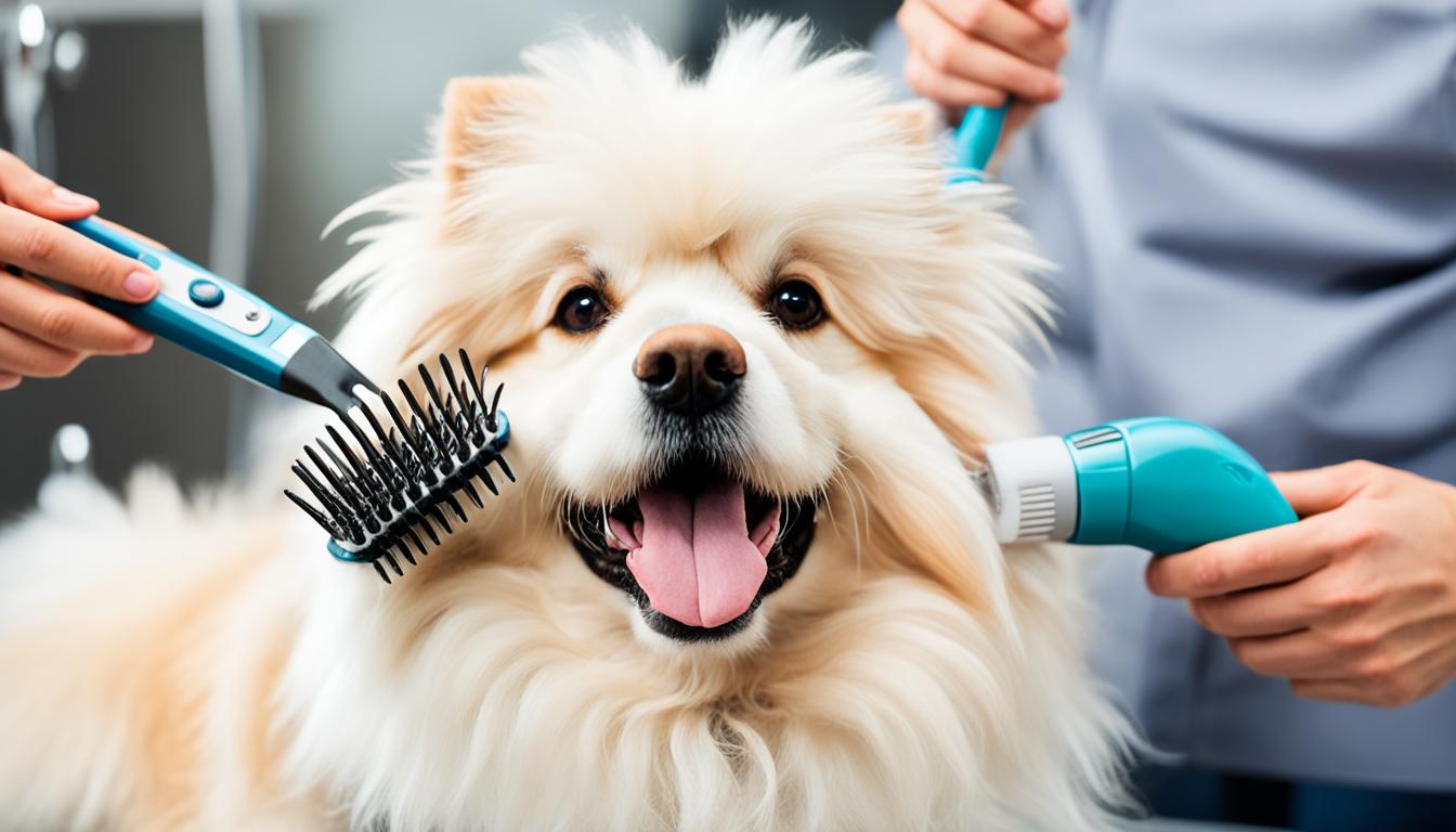 How to groom a low-shedding dog breed at home?