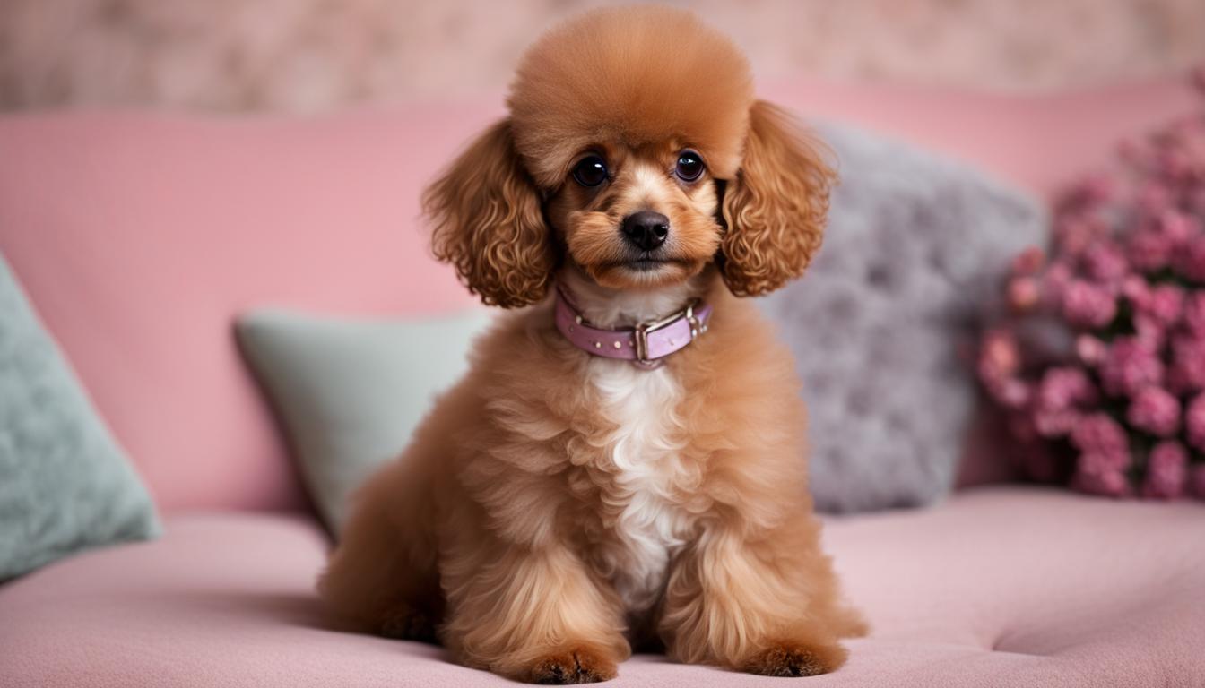 Teacup Poodle (Toy Poodle bred for smaller size)