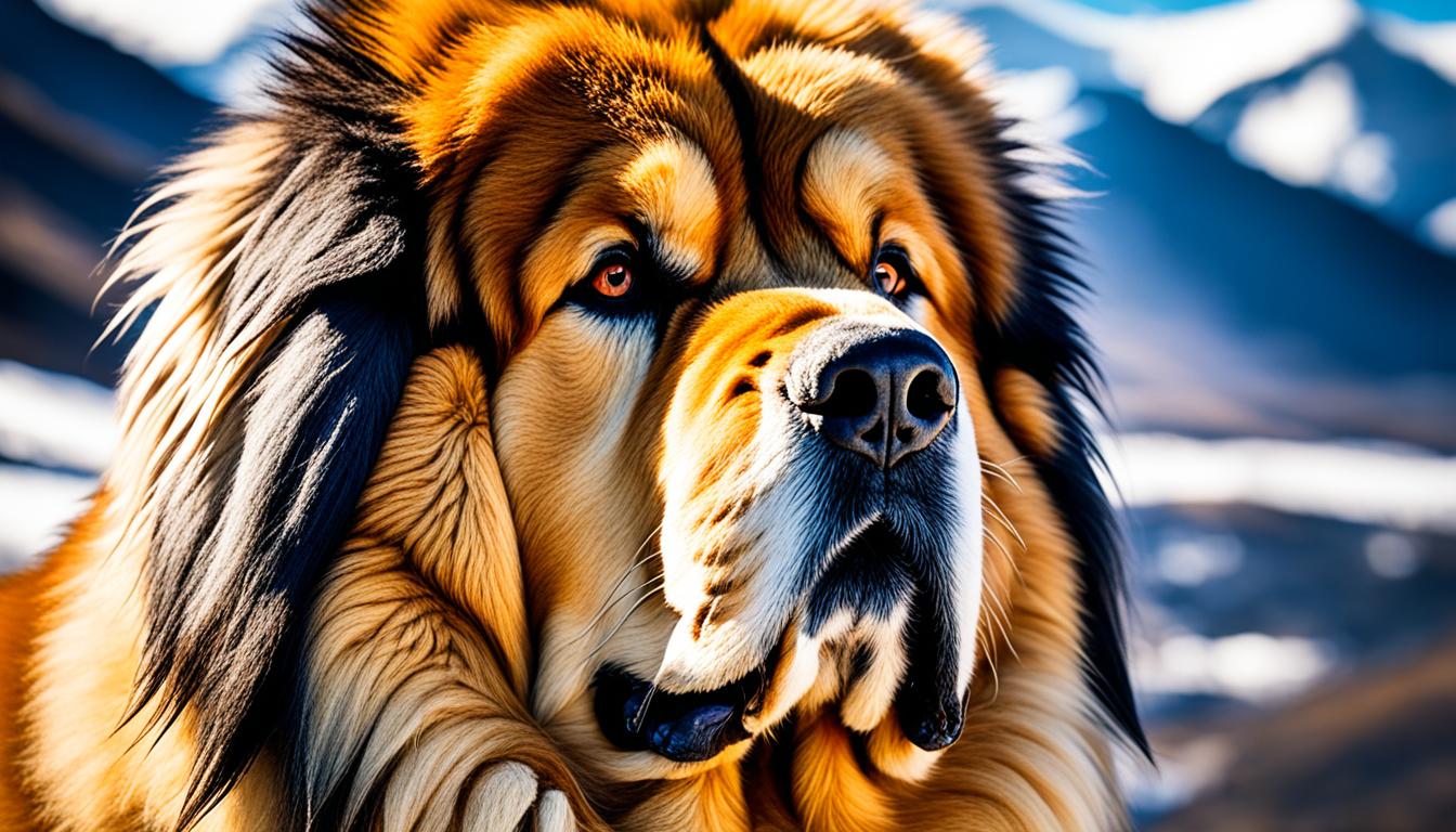 Tibetan Mastiff (ancient working dog breed)