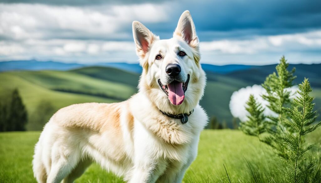 White German Shepherd