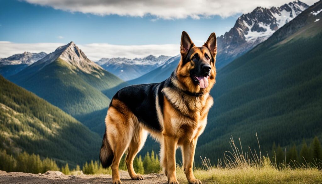 german shepherd dog