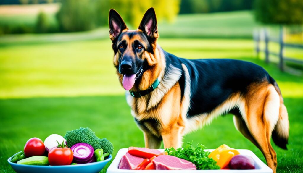 german shepherd nutrition