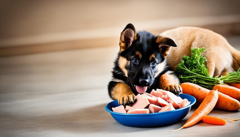 german shepherd what eat