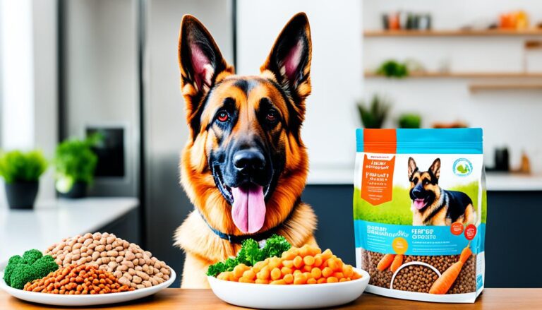 german shepherd what they eat