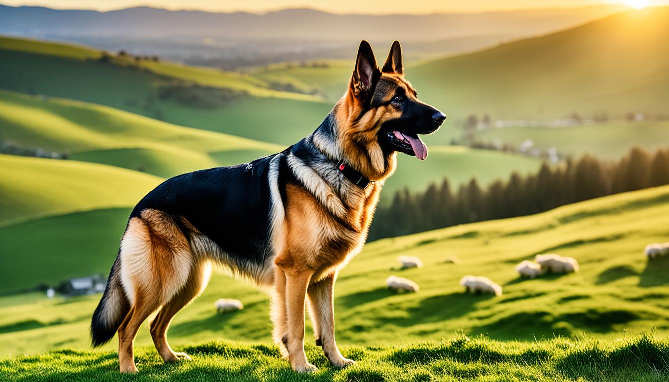 german shepherd what were they bred for