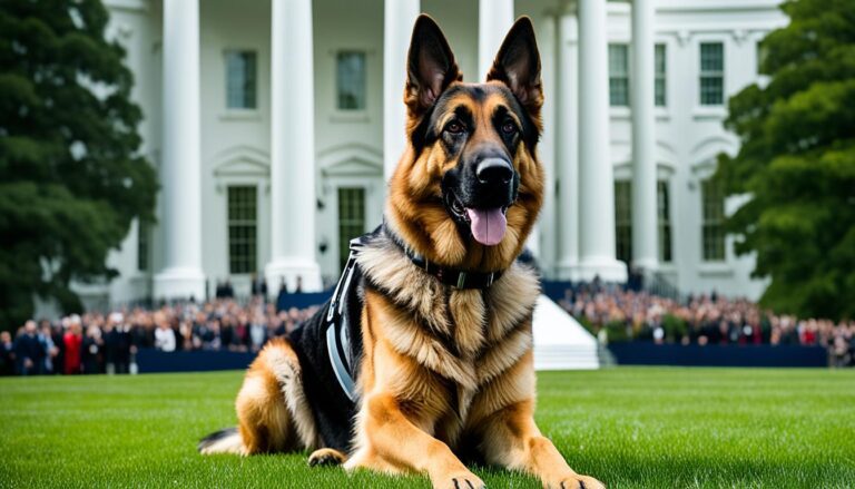 german shepherd white house