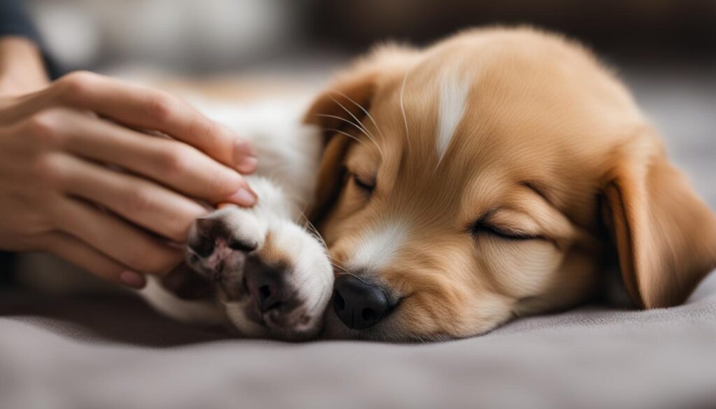 puppy calming techniques