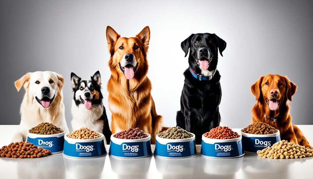 recommended brands for large group dogs