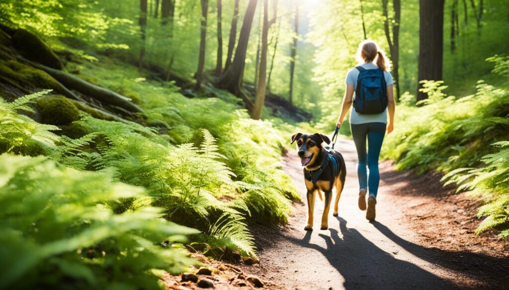 tranquil hiking destinations for a calm canine