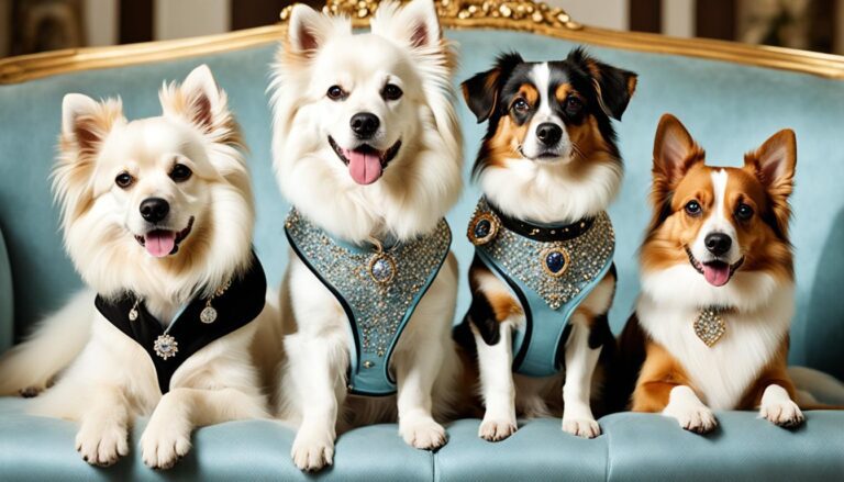 Luxury dog breeds - Often high-maintenance breeds kept as luxury pets.