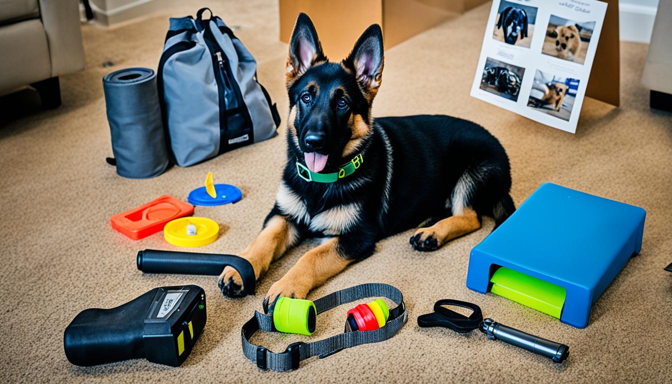 German Shepherd puppy training schedule - Creating a training schedule.