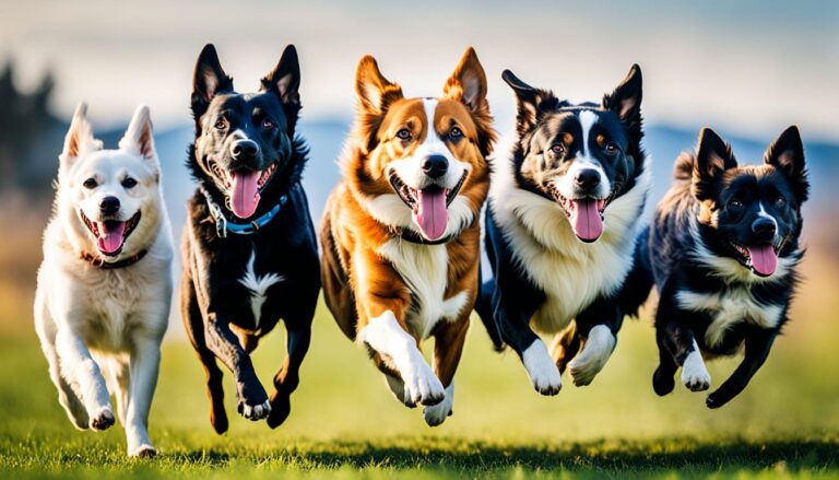 High energy dogs - Dogs that need a lot of exercise.