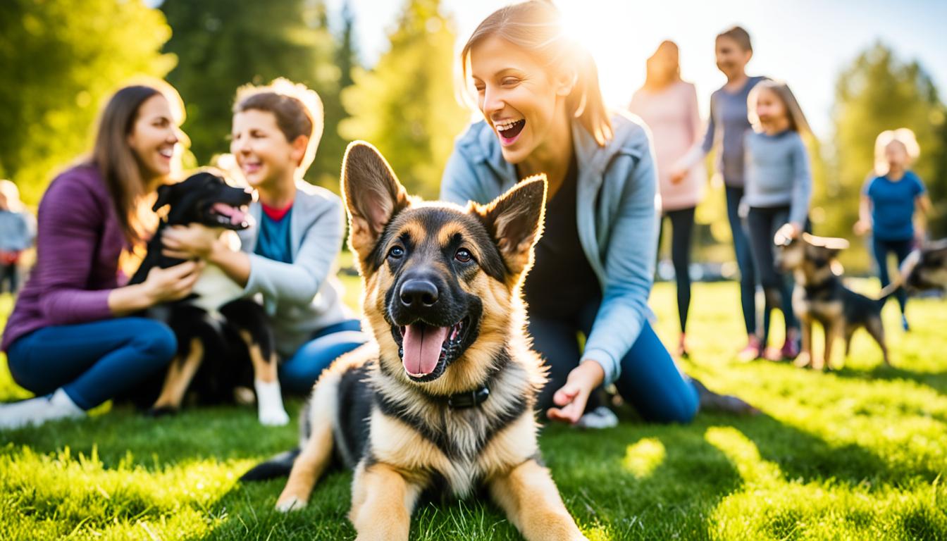 How do I socialize my German Shepherd?