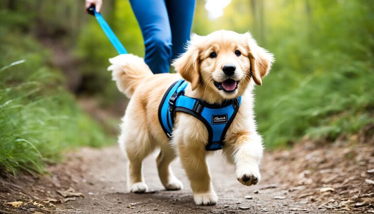 Leash training puppies - Teaching puppies to walk on a leash.