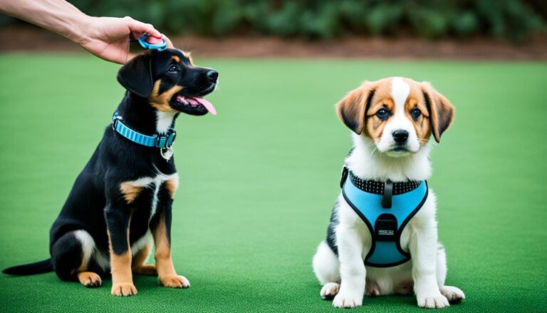 Puppy obedience training - Training puppies to obey commands.