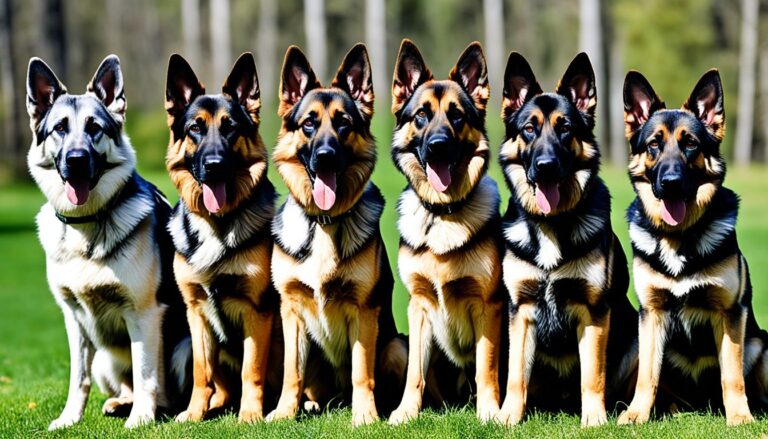 Rare colored German Shepherds - Uncommon colors in German Shepherds.