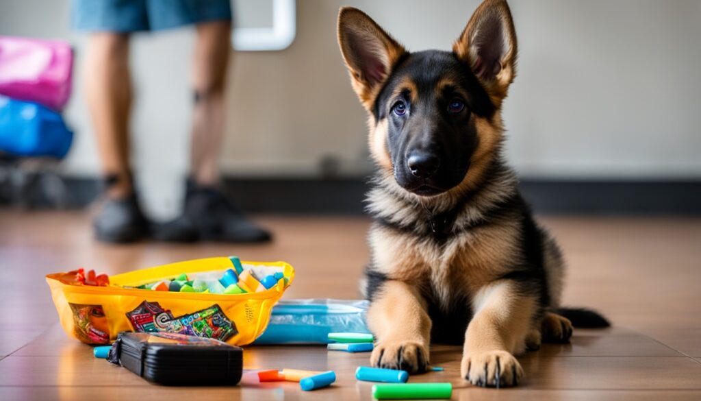 german shepherd puppy