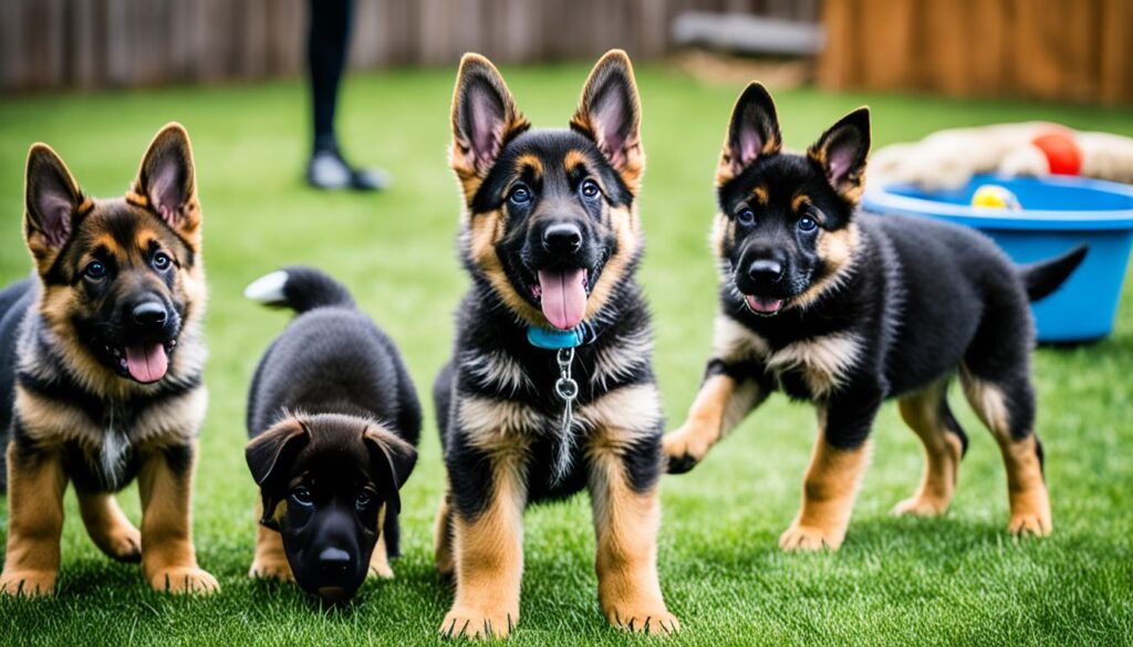 german shepherd puppy socialization