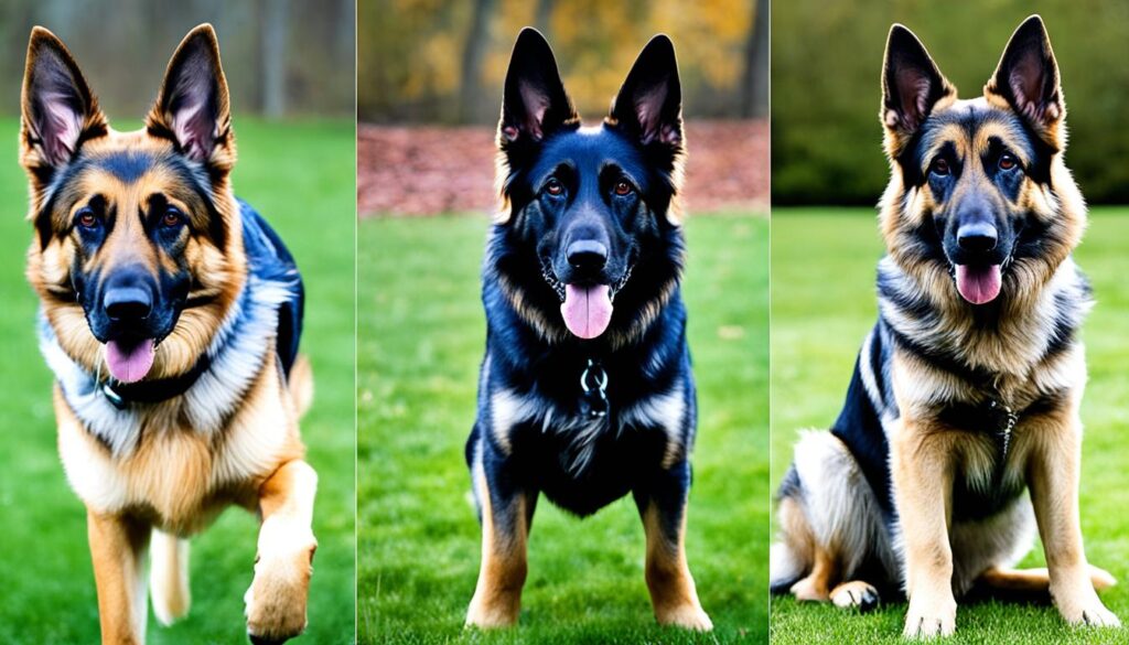 rare German Shepherd colors