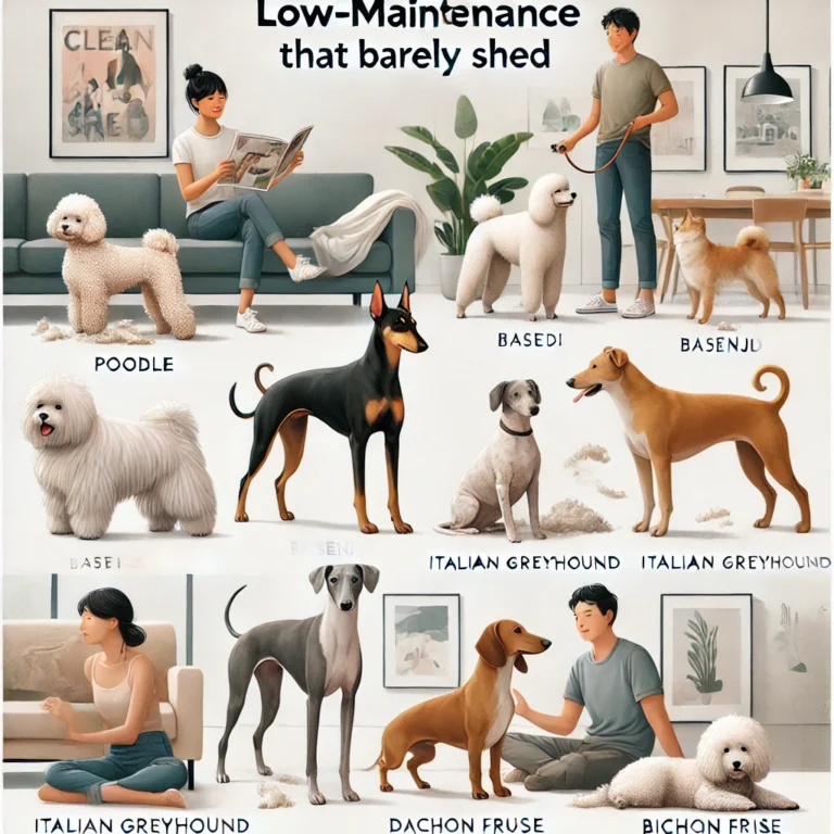 Dogs That Barely Shed: Low-Maintenance Breeds ]