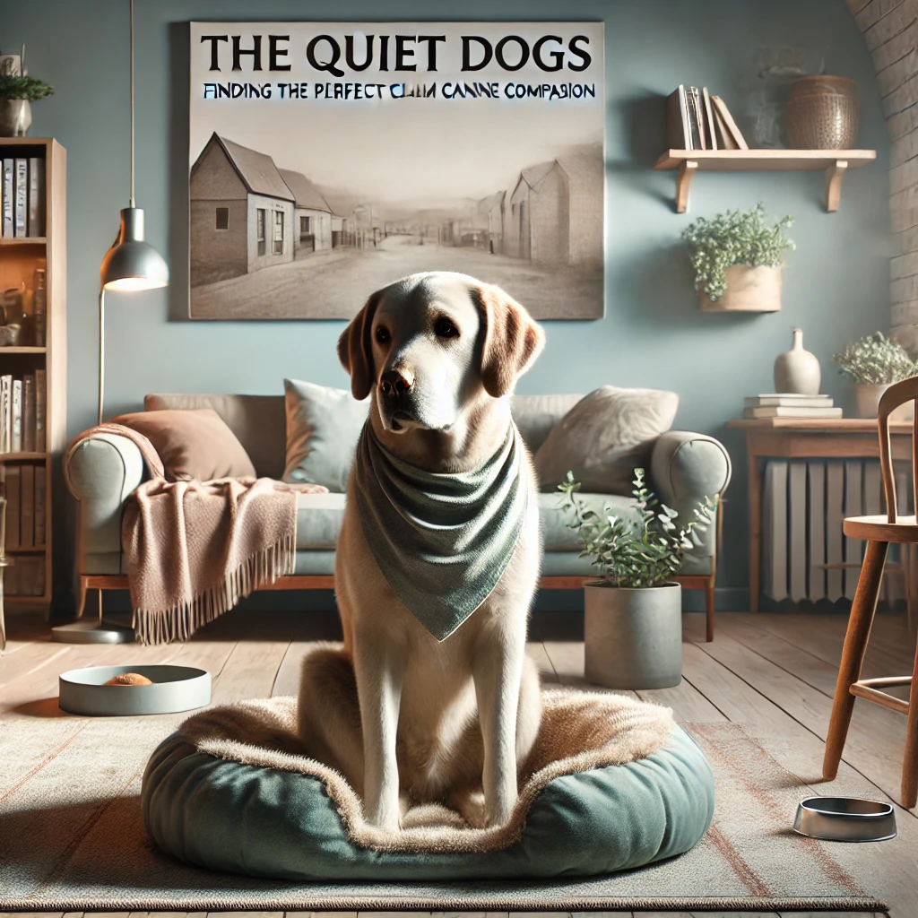 The Quiet Dogs: Finding the Perfect Calm Canine Companion