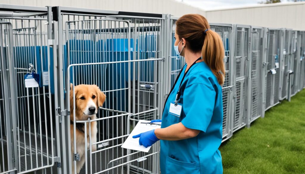 Dog shelter intake procedures