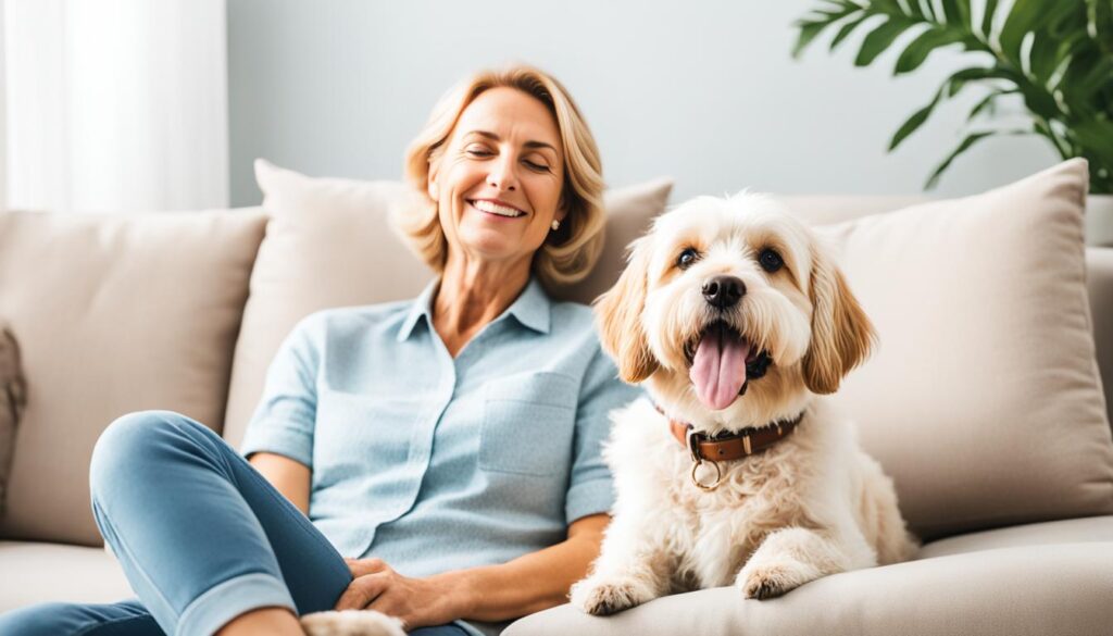 Dog therapy for mental health