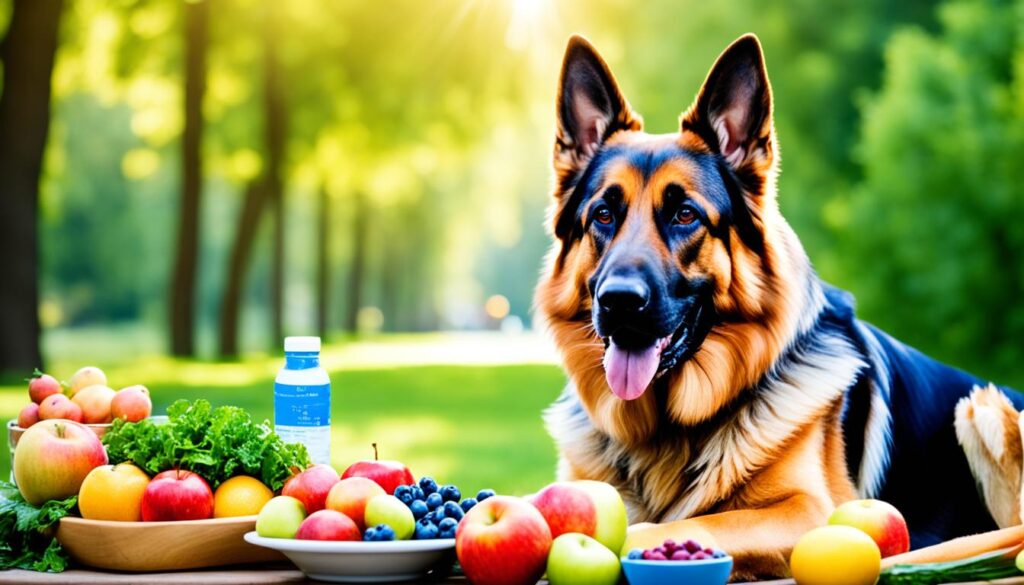 German Shepherd diet