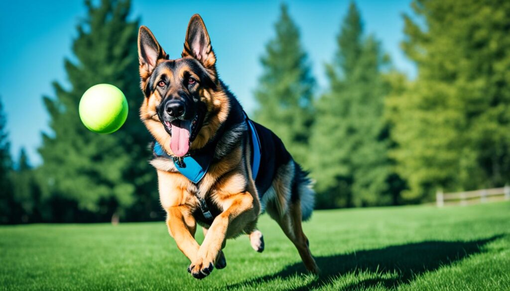 German Shepherd exercise routines