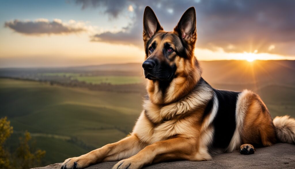 German Shepherd loyalty