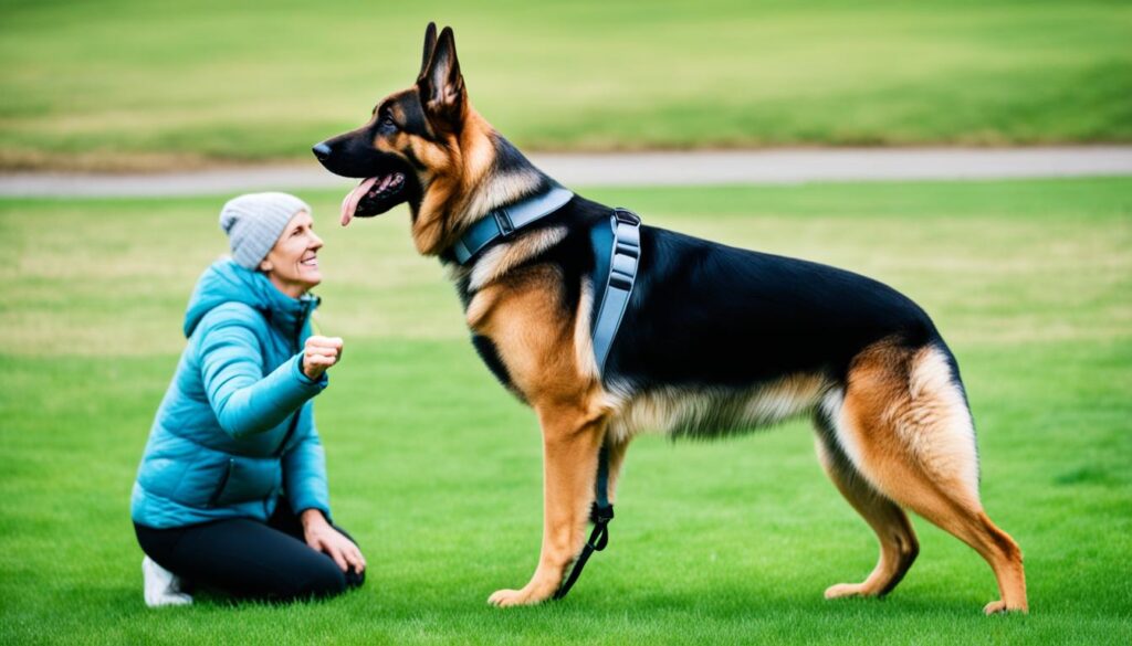 German Shepherd obedience training