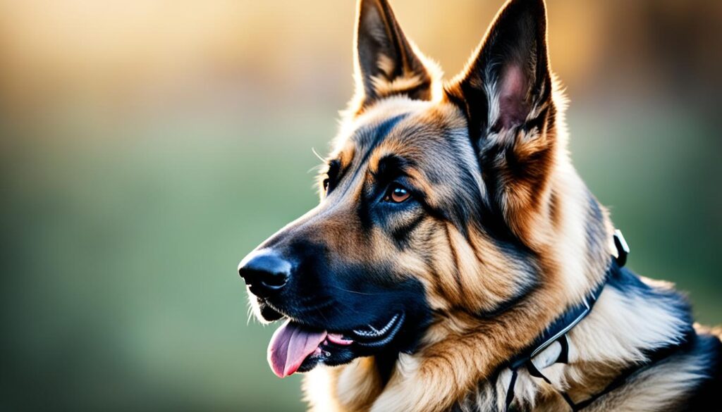 German Shepherd portrait