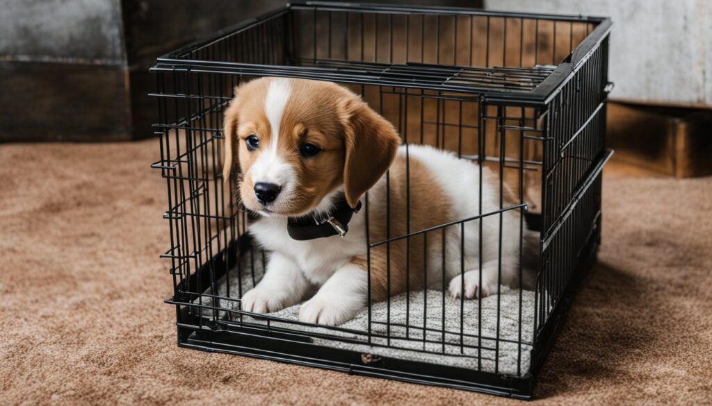 Puppy crate training mistakes