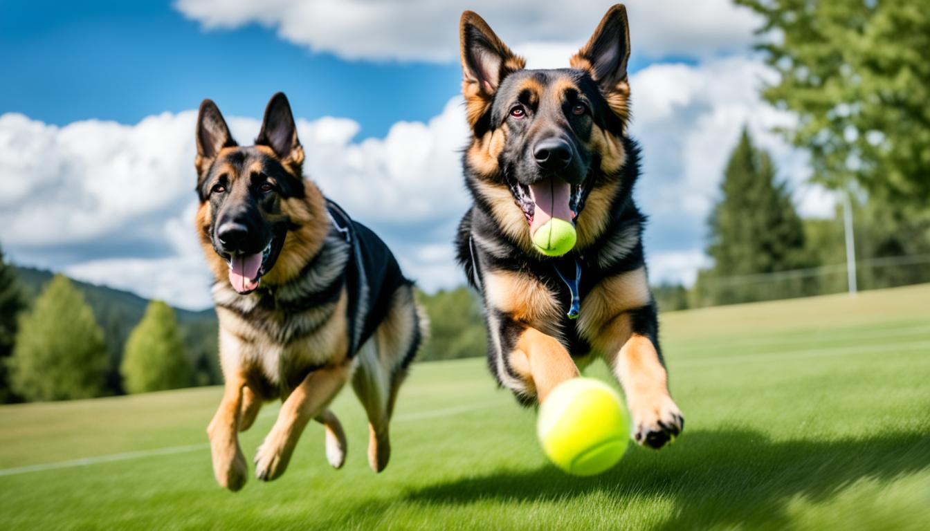 What are the exercise needs of a German Shepherd?