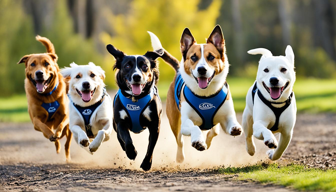 Which dog breeds are best for active families?