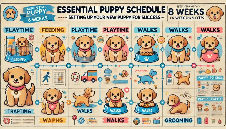 Schedule for 8 Weeks: Setting Up Your New Puppy for Success