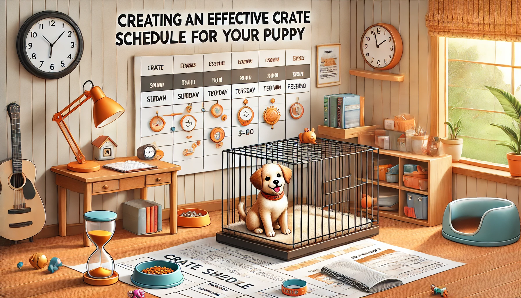 Creating an Effective Crate Schedule for Your Puppy