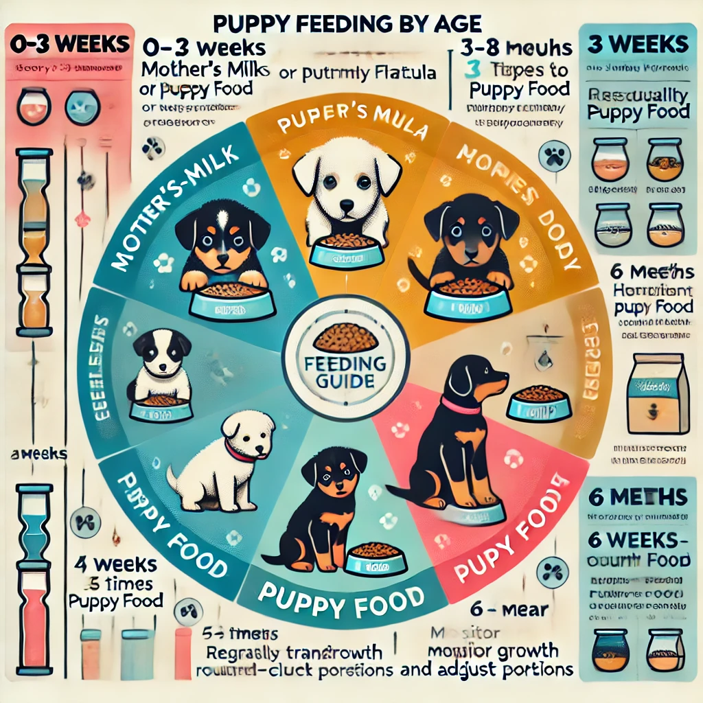 Puppy Feeding Schedule Chart